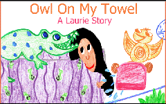 Owl On My Towel LaurieStorEBook